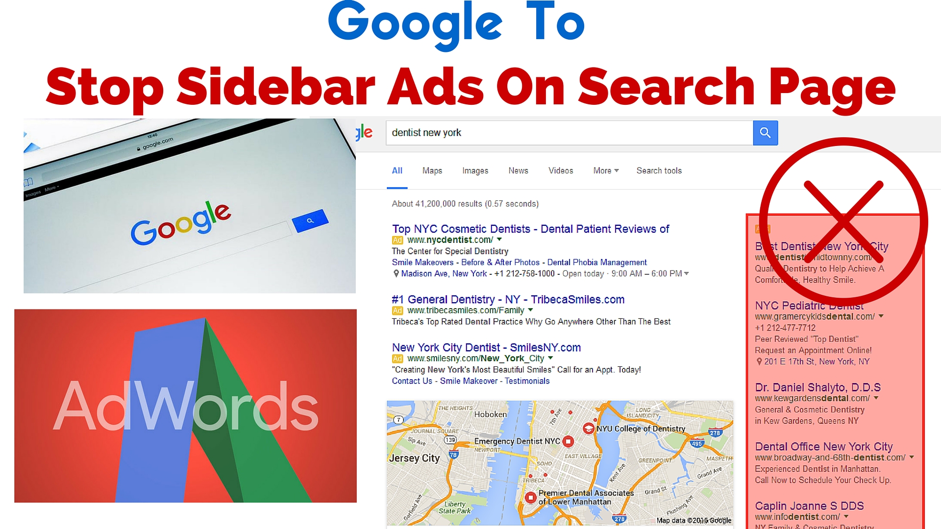 Google to Stop Sidebar Ads On Search Page